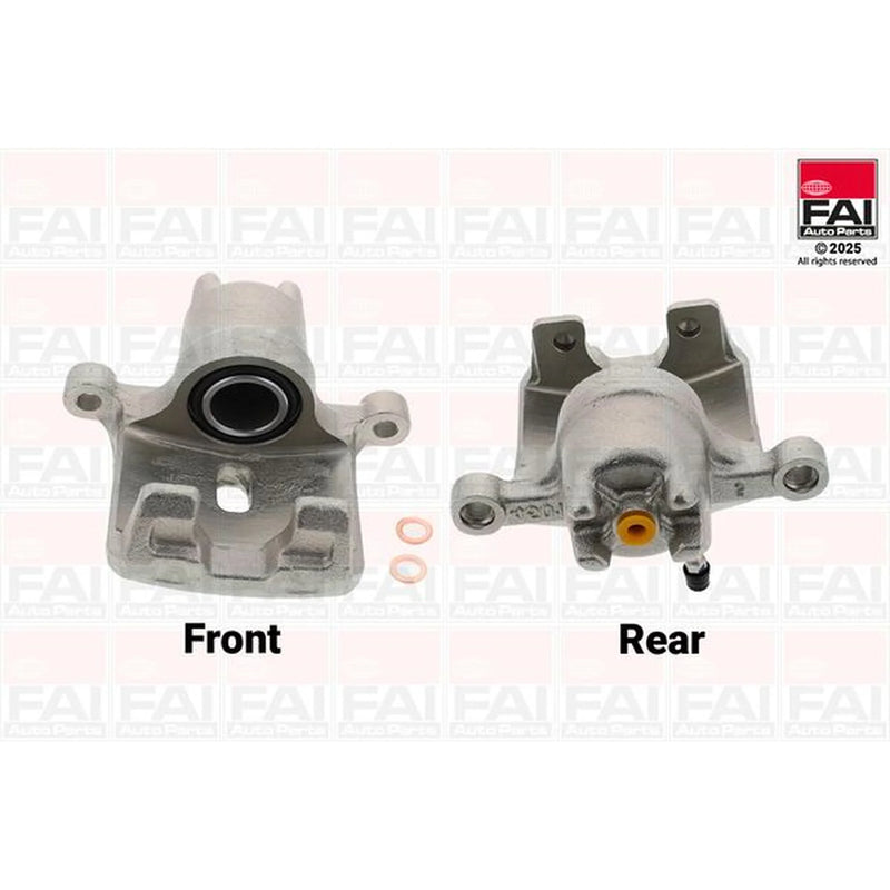 FAI Brake Caliper Assembly Rear Right fits Mitsubishi Pajero 2000-2006