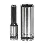 Sealey Socket Set 32pc 1/4"Sq Drive 6pt WallDrive Metric Black Series AK7970 Sealey - Dynamic Drive