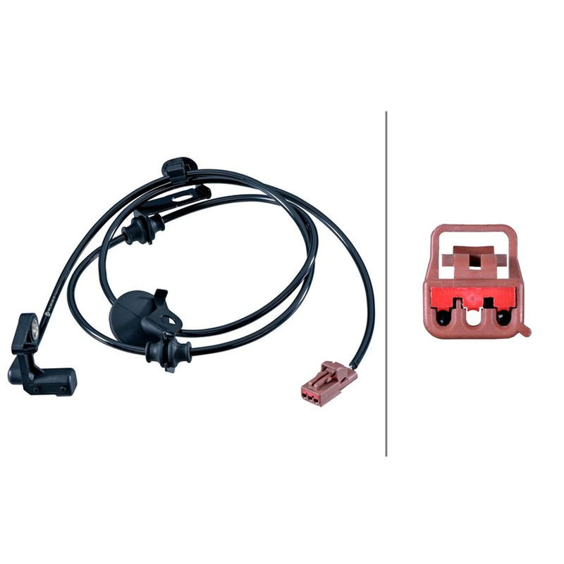 Hella ABS Wheel Speed Sensor Rear Right 6PU 358 268-251