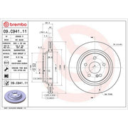 Brembo Front / & Rear / Brake Discs & Pads fits Mercedes-Benz Sl 2001-2012