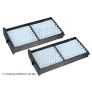 Blue Print Cabin Air Filter Set Wide High fits Mitsubishi Shogun Pinin I