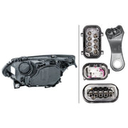 Hella Headlight Headlamp PY21W Right fits BMW 5 2001-2010