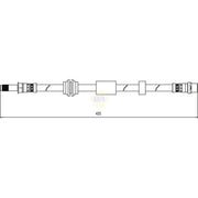 NAPA Brake Hydraulic Hose Line Front fits Volvo C30 2006-2012 1.6 1.8 2.0 2.4
