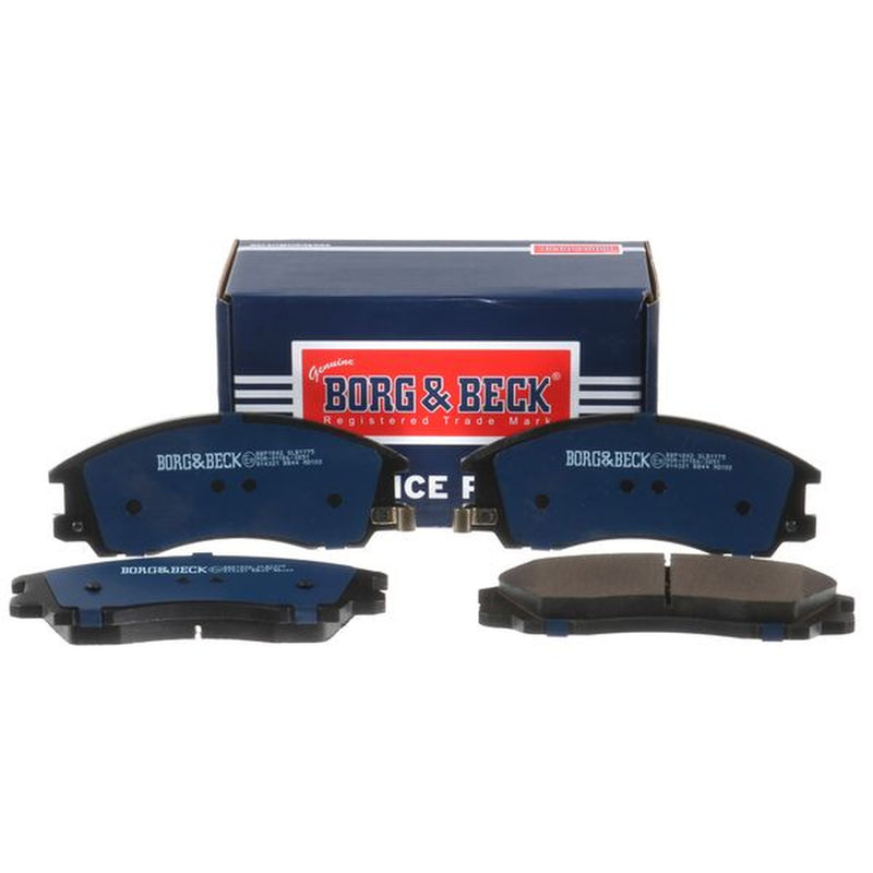 Borg & Beck Front & Rear Brake Discs & Pads fits Hyundai Terracan 2001-2006