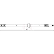 Apec Brake Hydraulic Hose Line Front fits Mercedes-Benz Viano 2004 on
