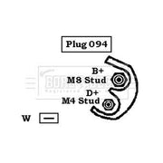 Borg & Beck Car Alternator 12V fits Seat Ibiza 1993-1999 1.0 1.3