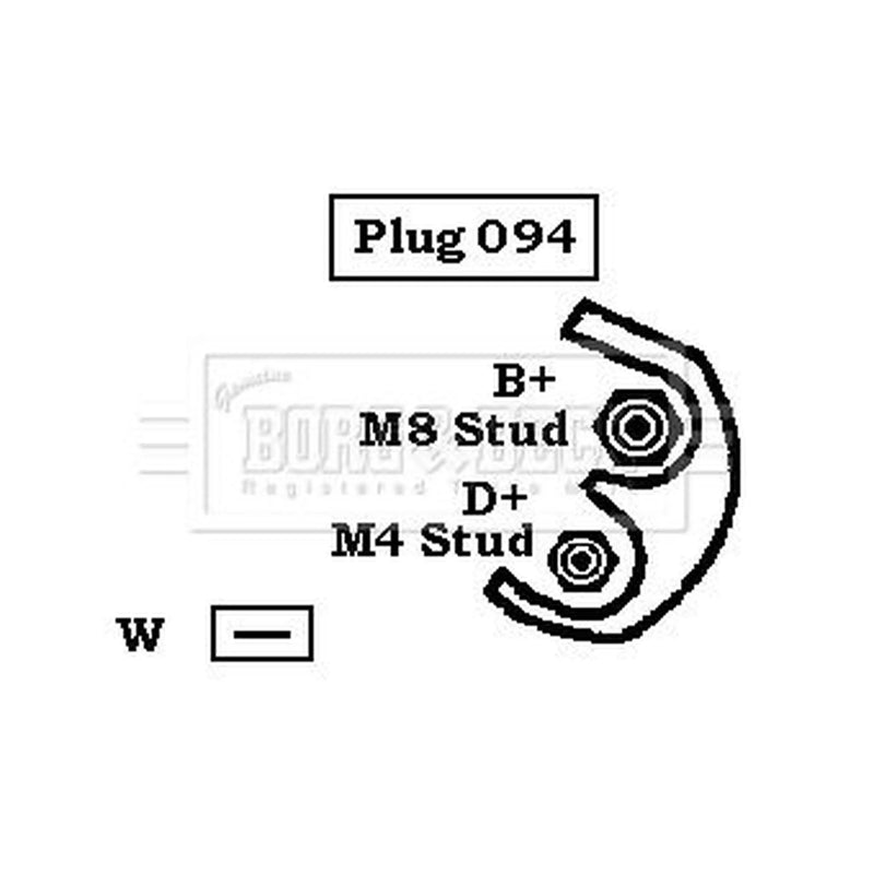 Borg & Beck Car Alternator 12V fits Seat Ibiza 1993-1999 1.0 1.3