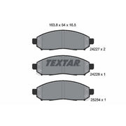 Textar Front Brake Pad Set 2422704