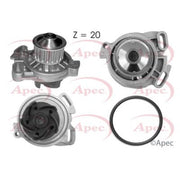 Apec Engine Cooling Water Pump fits Audi 100 C2 1978-1983 2.0