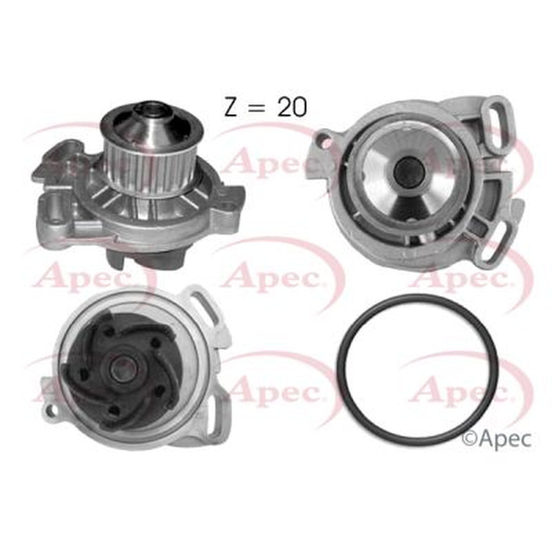Apec Engine Cooling Water Pump fits Audi 100 C2 1978-1983 2.0