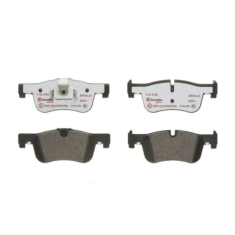 Brembo 4 x Front Brake Pad Set fits BMW 1 Sports Hatch 2011-2019