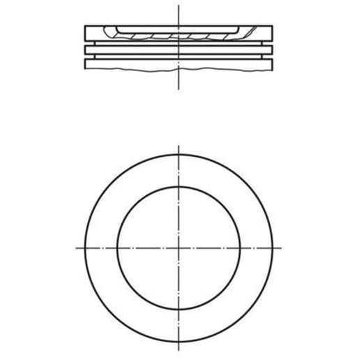 Mahle Piston Cylinder Bore = 89mm fits Volvo 740 1985-1990 2.0
