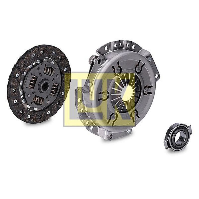 LuK Clutch Kit Set 3pc fits Nissan Micra I 1982-1992 1.0 1.2