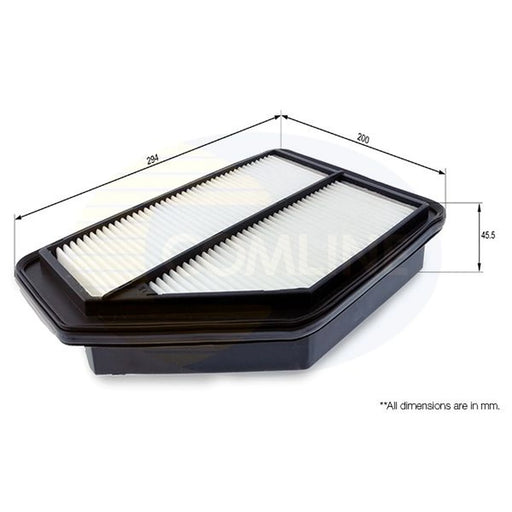 Comline Full Service Kit with Air, Oil, Fuel & Cabin Filters fits Honda Cr-V III