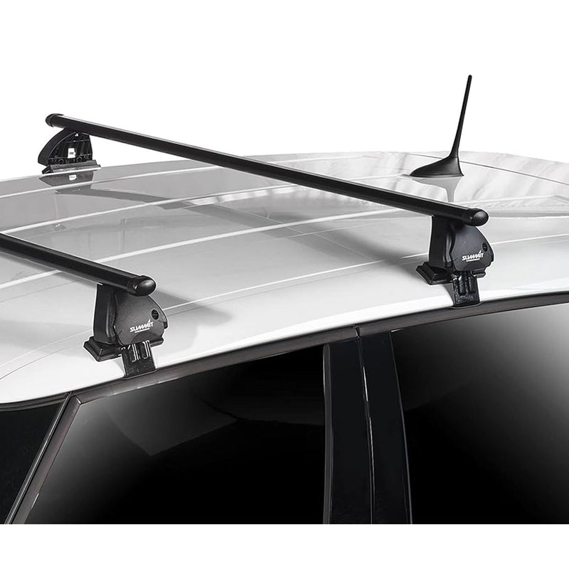 Summit Locking Roof Bars fits VW Volkswagen T-Roc 2017 on Gutter Summit  - Dynamic Drive