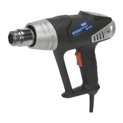 Sealey Deluxe Hot Air Gun Kit with LED Display 2000W 80-600C HS104K Sealey - Dynamic Drive