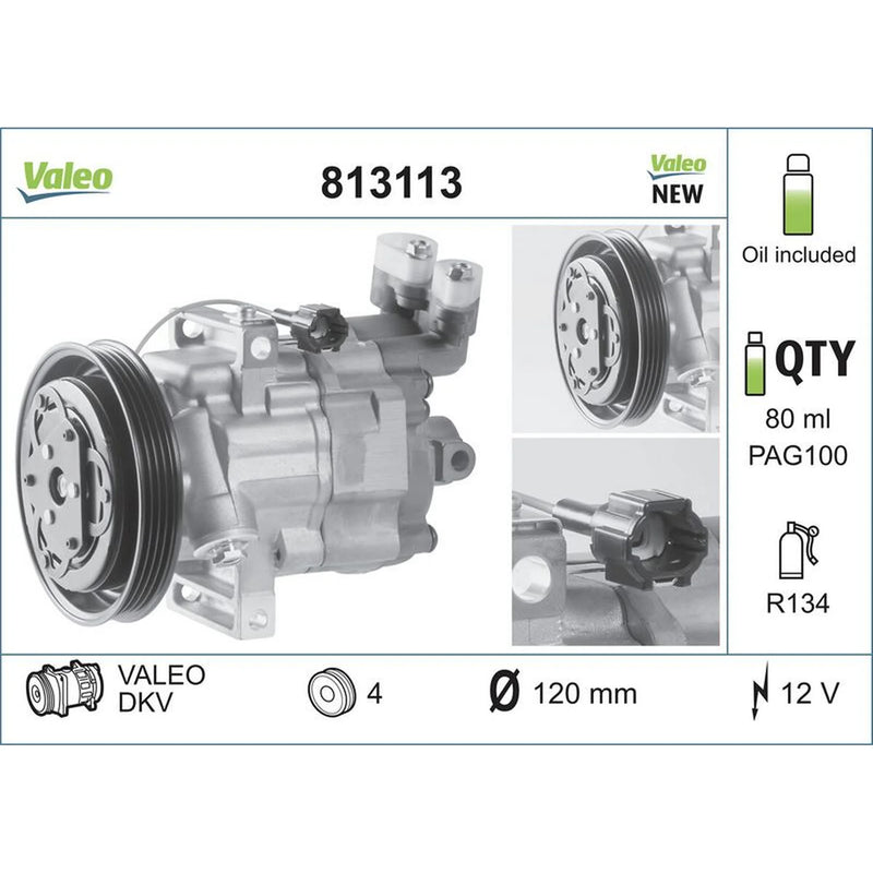Valeo Air Conditioning Compressor 813113