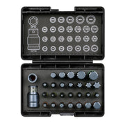 Sealey TRX-Star*/Hex/Spline Bit Set Impact 28pc 3/8" & 1/2"Sq Drive AK21902 Sealey - Dynamic Drive