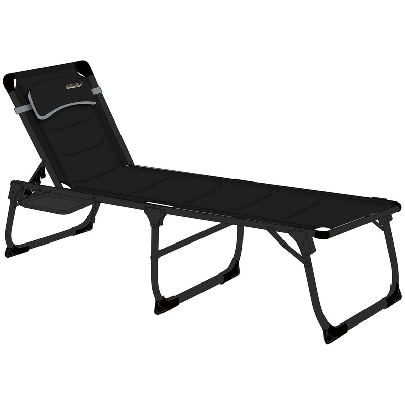 Vienna Pro Lounge bed with side table F1364 Quest - Dynamic Drive