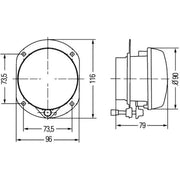 Hella Front Right Fog Light H7