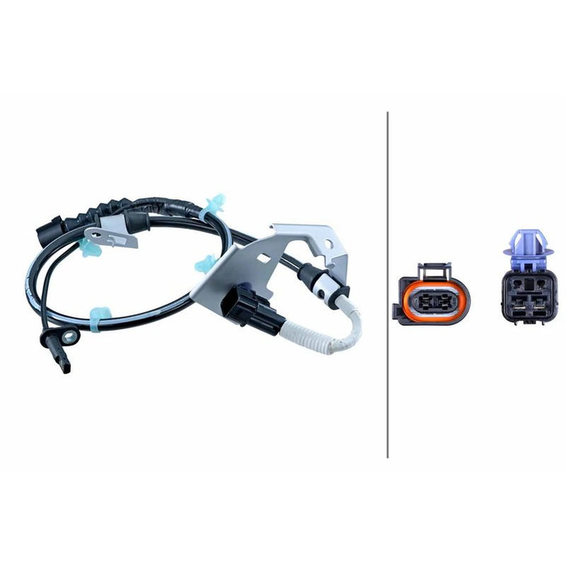 Hella ABS Wheel Speed Sensor Rear 6PU 358 251-771