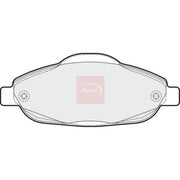 Apec Front Brake Pad Set PAD1609