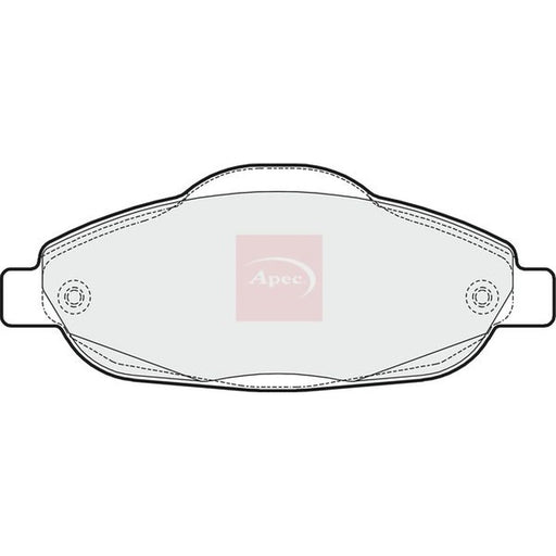 Apec Front Brake Pad Set PAD1609
