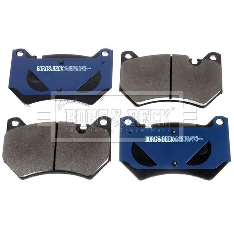Borg & Beck Front Vented & Rear Vented Brake Discs & Pads fits Audi Q5 2018 on