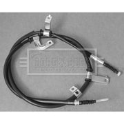 Borg & Beck Handbrake Cable Left Rear BKB3471