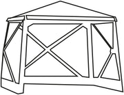 Quest Screen House 4 Pro pop up Gazebo (Grey) Quest Leisure - Dynamic Drive