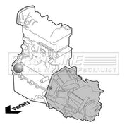 First Line Engine Mount Mounting fits Opel Vectra B 1996-2003 2.0