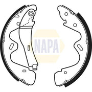 NAPA Brake Shoe Set Axle Kit fits Nissan Cabstar E 2002-2004 95.32