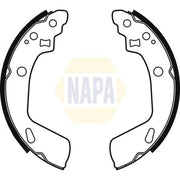 NAPA Brake Shoe Set Axle Kit fits Suzuki Swift III 2010-2017 1.2 1.3