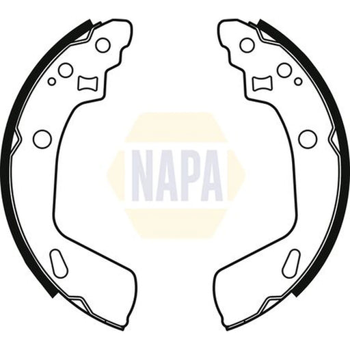 NAPA Brake Shoe Set Axle Kit NBS1087