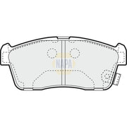 NAPA Front Brake Pad Set NBP1225