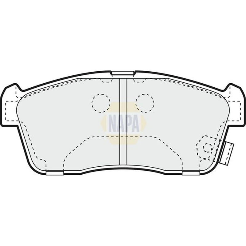NAPA Front Brake Pad Set NBP1225