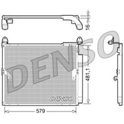 Denso Air Conditioning Condenser DCN50019