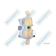 Apec Brake Caliper Assembly Front Right BCA2060E