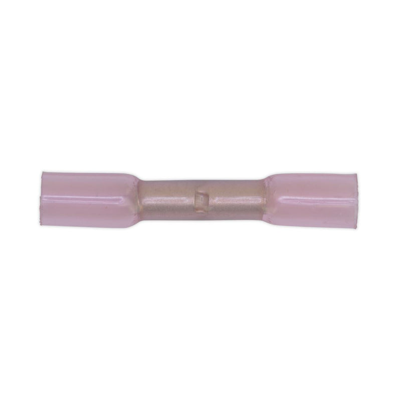 Sealey Heat Shrink Butt Connector Terminal4.8mm Red Pack of 50 RTSB50 Sealey - Dynamic Drive