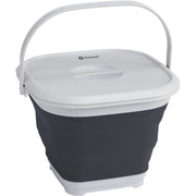 Outwell Collaps Collapsible Bucket Square w/lid Navy Night 9l Outwell  - Dynamic Drive