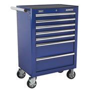 Sealey Rollcab 7 Drawer with Ball-Bearing Slides Blue AP26479TC Sealey - Dynamic Drive