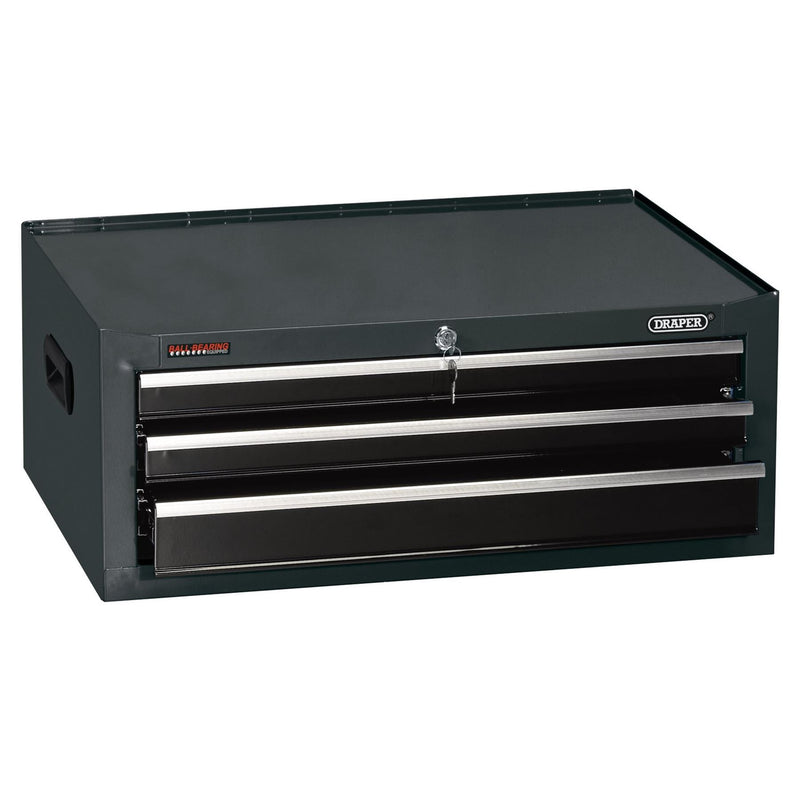 Draper Intermediate Tool Chest, 3 Drawer, 26", Black 35740 Draper - Dynamic Drive