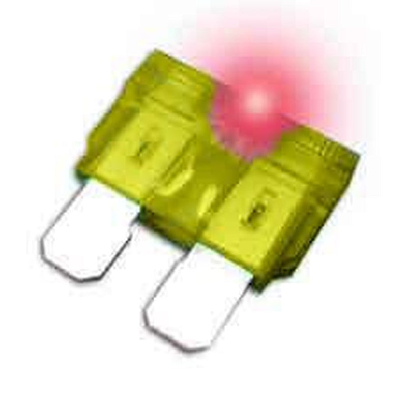 W4 Led Blade Fuse 20A (3) 37049 UK Camping And Leisure - UK Camping And Leisure