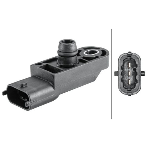 Hella Turbo Boost Pressure Sensor Lower fits Abarth 124 Spider 2016 on 1.4