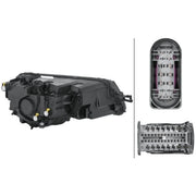 Hella Headlight Headlamp LED Left fits Skoda Karoq 2017-2018 1.0 1.4 1.5 1.6 2.0