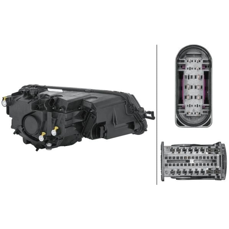 Hella Headlight Headlamp LED Left fits Skoda Karoq 2017-2018 1.0 1.4 1.5 1.6 2.0