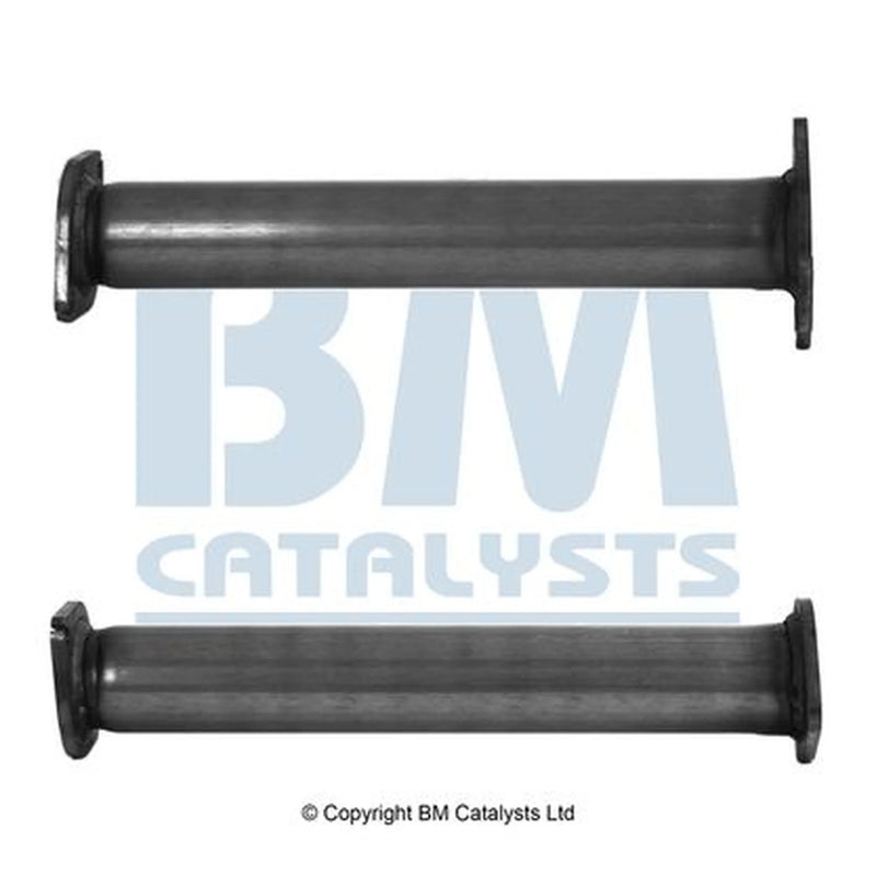 BM Catalysts Exhaust Pipe OD fits Nissan Navara NP300 2009 on 2.5