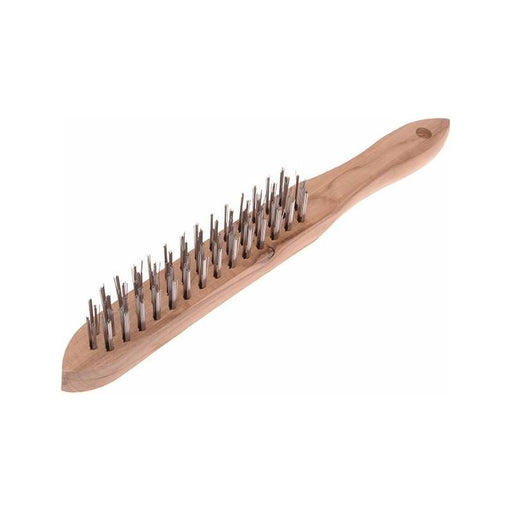 Faithfull 580/3 Lightweight Scratch Brush - 3 Row Faithfull - Dynamic Drive