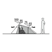 Easy Camp Energy 200 Compact Tunnel Tent 2 Person Bike-Optimised Easy Camp - Dynamic Drive