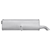 Hella End Silencer Rear fits Peugeot 307 2002-2008 1.4 1.6